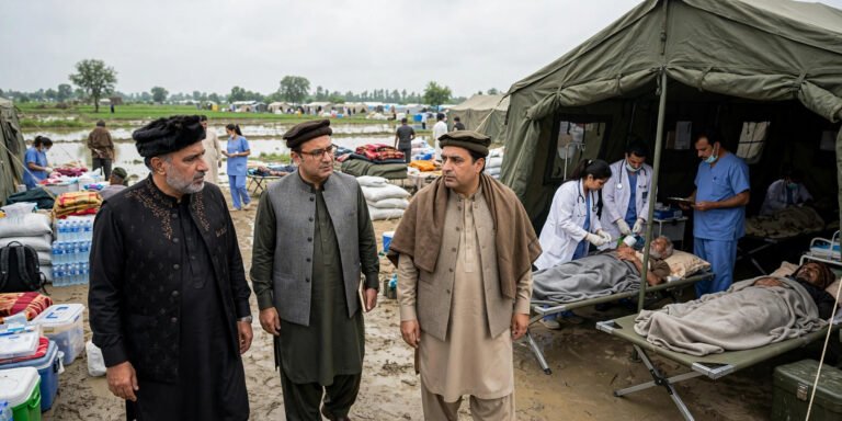 CM Maryam Nawaz Visits Flood-Hit Jhang, Reviews Relief and Rescue Work