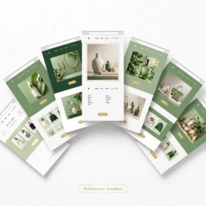 Elementor Template Pack — 50 Templates (Demo)